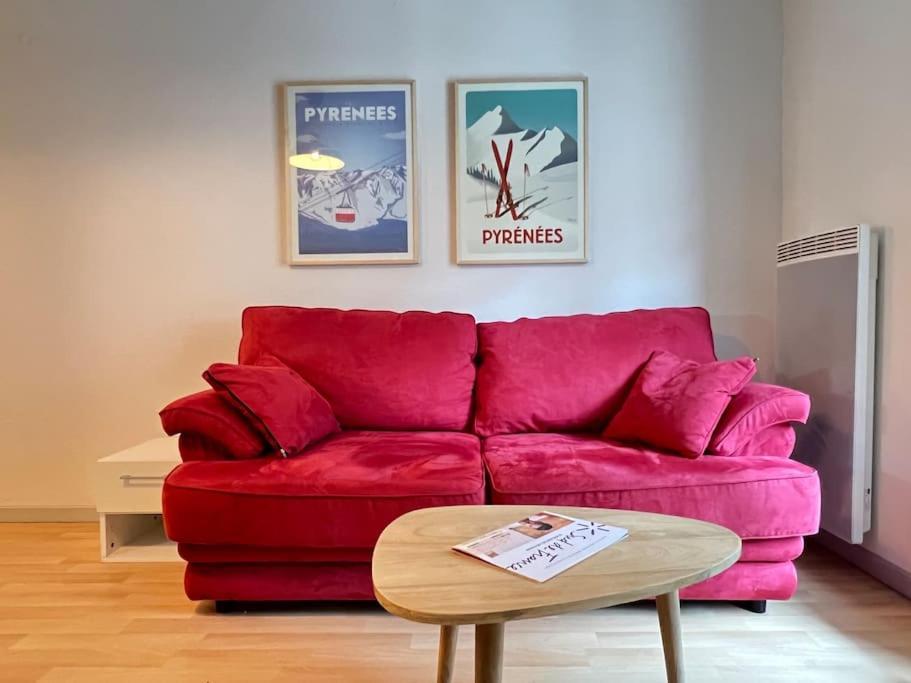 T3 Centre Ville Avec Parking, Balcon Et Wifi. 5P. Cauterets Zewnętrze zdjęcie
